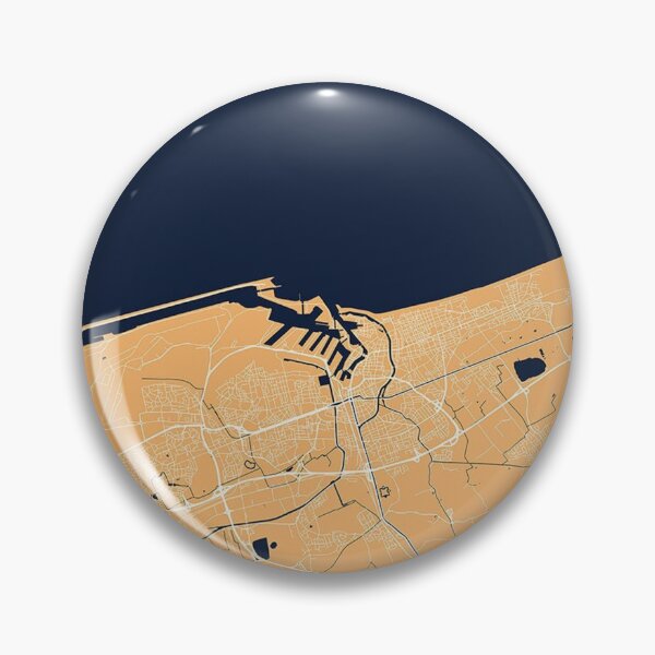 Item preview, DUNKERQUE France City Map Blue designed and sold by taliaLivina.