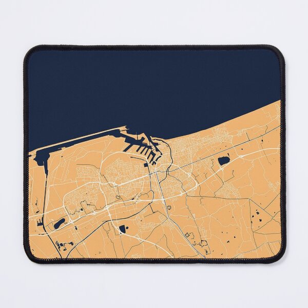Item preview, DUNKERQUE France City Map Blue designed and sold by taliaLivina.