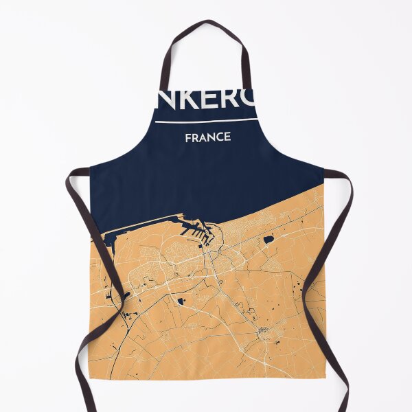 Item preview, DUNKERQUE France City Map Blue designed and sold by taliaLivina.