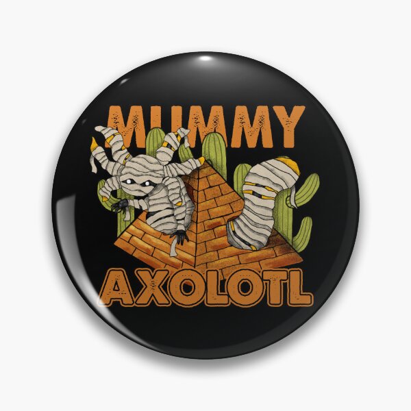 Item preview, The Mummy Axolotl designed and sold by Luan Huynh.