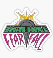 Doctor Doom's Fear Fall Sticker