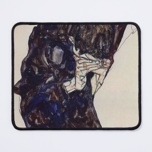 Item preview, Peintre violet by egone shiele drawing designed and sold by Golido.
