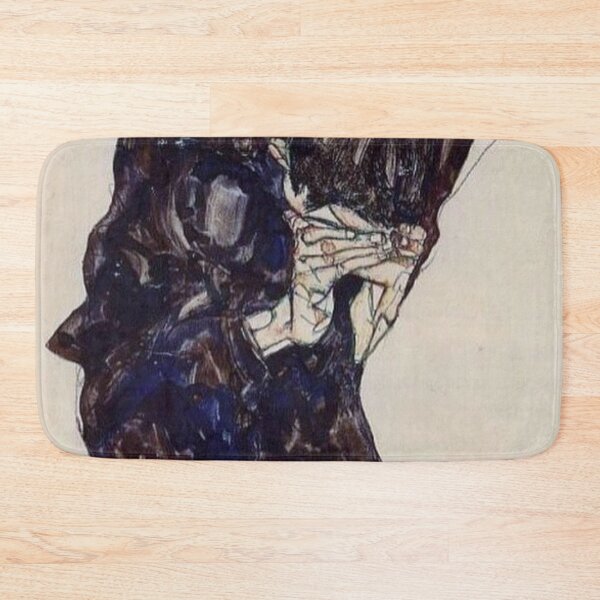 Item preview, Peintre violet by egone shiele drawing  designed and sold by Golido.