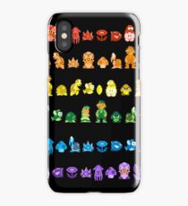 Rainbow Super Mario - Horizontal Version 2 iPhone Case/Skin