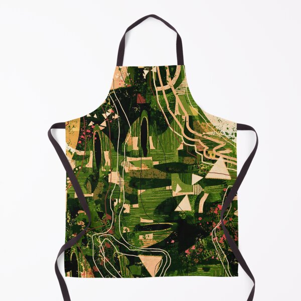 Item preview, Futuristic Contemporer Abstract Digital Painting in Green designed and sold by MyArt23.
