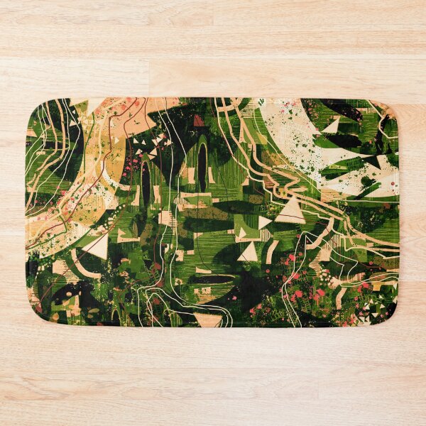 Item preview, Futuristic Contemporer Abstract Digital Painting in Green designed and sold by MyArt23.