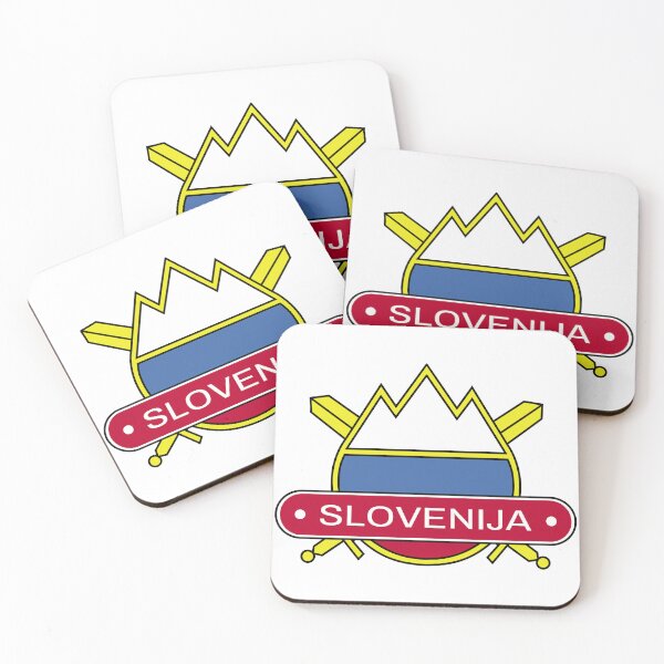 Artikelvorschau, Slovenija - Slowenien Roundel Abzeichen Slowenische Armee Slowenien Flagge entworfen und verkauft von chrisrivait.