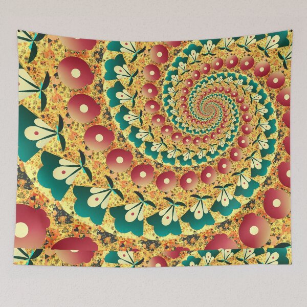 Item preview, Abstract Fans Spiral designed and sold by pinkal.