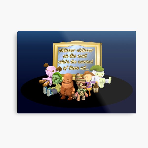 Item preview, Mirror Mirror On The Wall Who's The Scariest Of Them All, Cute Scary Children's Toys designed and sold by TrulyEpoque.