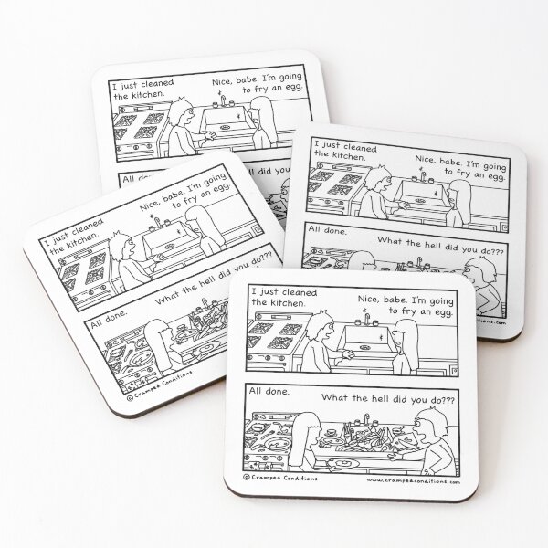 Item preview, Cooking and cleaning designed and sold by Cramped Conditions.