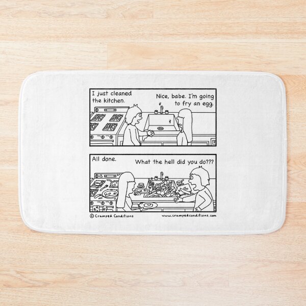 Item preview, Cooking and cleaning designed and sold by Cramped Conditions.