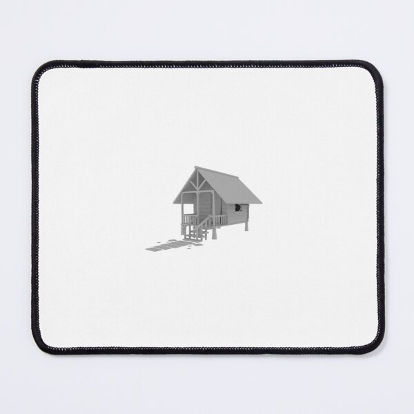 Item preview, wooden hut at the end of the field designed and sold by March Rider.