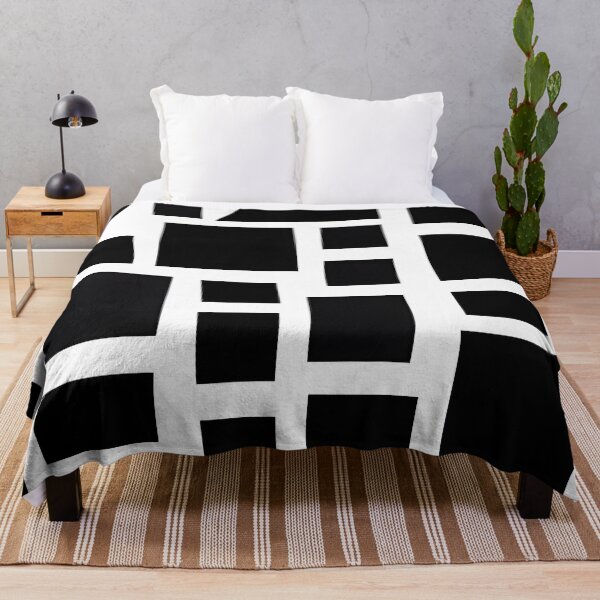 Item preview, Wonderful Black and White Pattern with Geometric Shapes designed and sold by NECHSTORE.