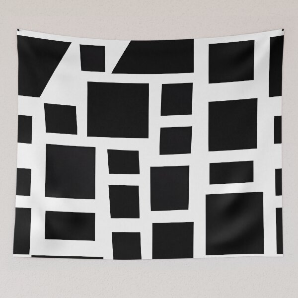 Item preview, Wonderful Black and White Pattern with Geometric Shapes designed and sold by NECHSTORE.