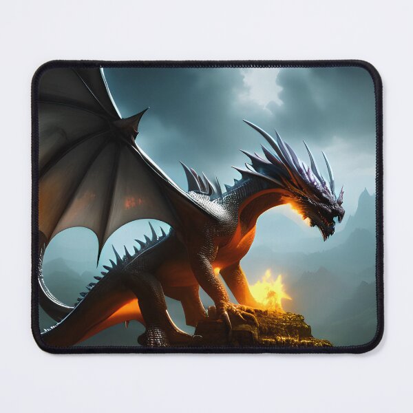 Item preview, Dragon on the Mountain designed and sold by NevynCF.