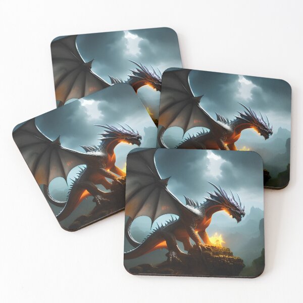 Item preview, Dragon on the Mountain designed and sold by NevynCF.