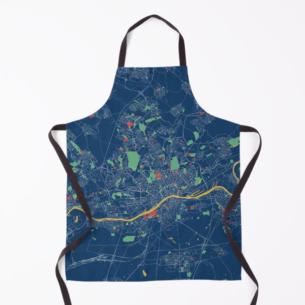 Item preview, Frankfurt City Map designed and sold by NicolJay.
