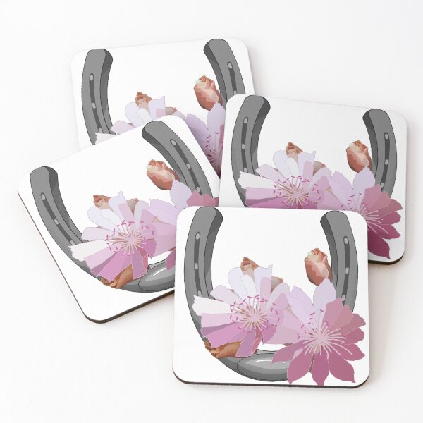 Item preview, Horseshoe and Bitterroot Flowers designed and sold by ShyMurphy.