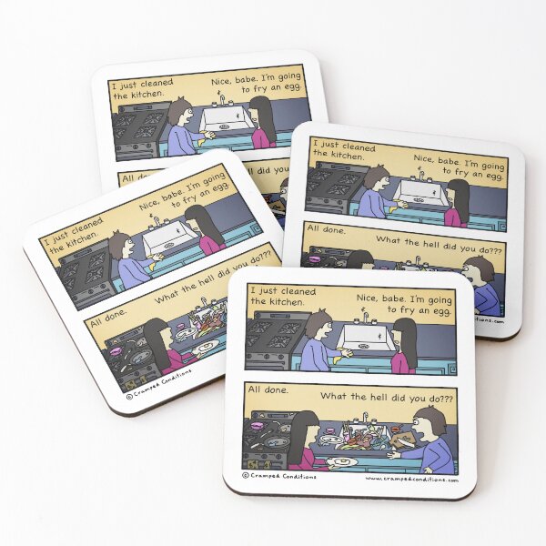 Item preview, Cooking and cleaning designed and sold by Cramped Conditions.