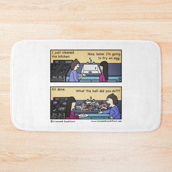 Item preview, Cooking and cleaning designed and sold by Cramped Conditions.