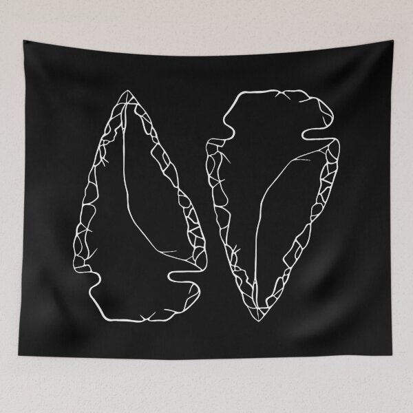 Item preview, Punta de flecha doble - blanco designed and sold by frespirit.