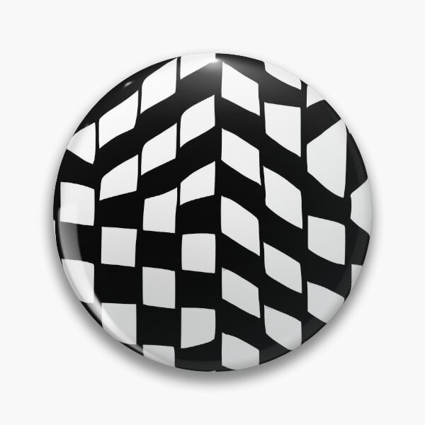 Item preview, Minimal Chaotic Shapes in Black and White Pattern  designed and sold by NECHSTORE.