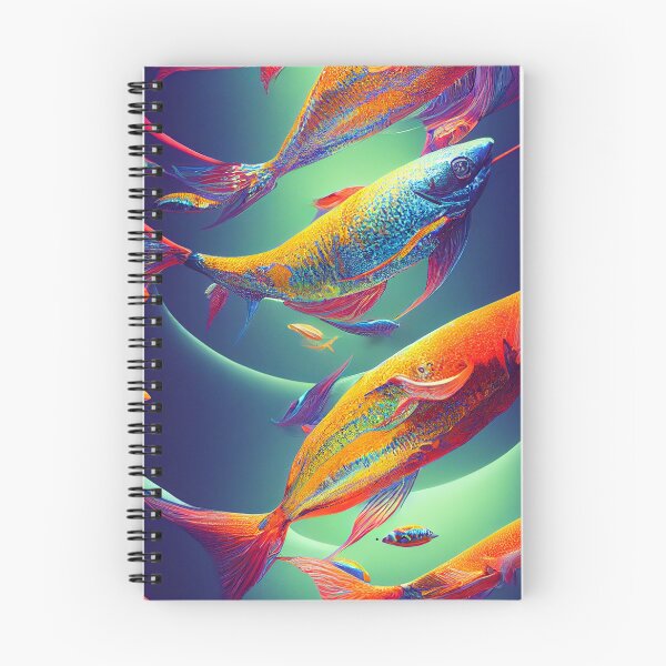 Item preview, Dancing Fishes designed and sold by abstractmanx.