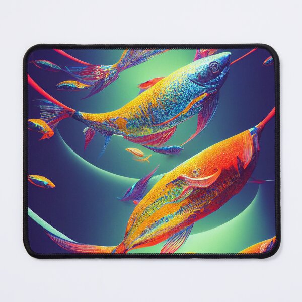 Item preview, Dancing Fishes designed and sold by abstractmanx.