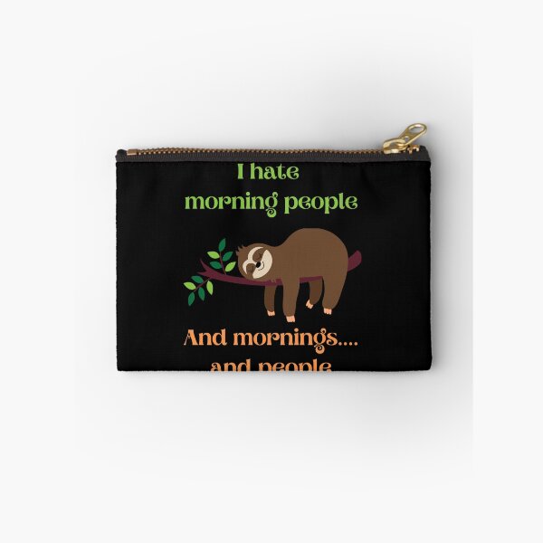 Item preview, I hate morning people, introverted and proud designed and sold by Glitches 16.