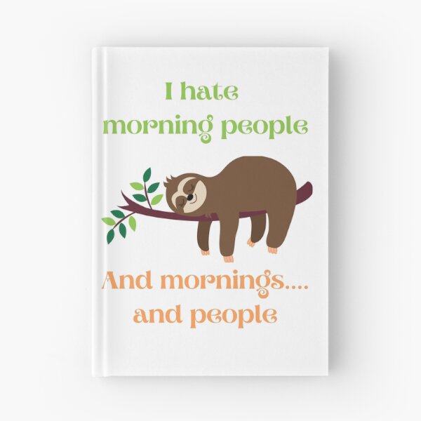 Item preview, I hate morning people, introverted and proud designed and sold by Glitches 16.