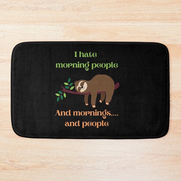 Item preview, I hate morning people, introverted and proud designed and sold by Glitches 16.
