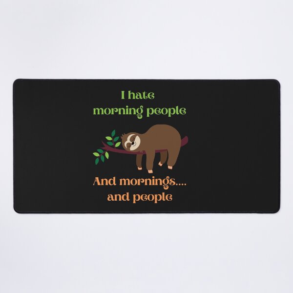 Item preview, I hate morning people, introverted and proud designed and sold by Glitches 16.