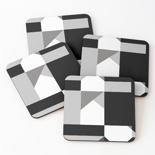 Item preview, Copy of Minimal Chaotic Shapes in Black and White Pattern  designed and sold by NECHSTORE.