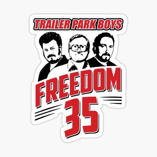 Trailer Park Boys Sticker For Sale By Meroezzesora Redbubble