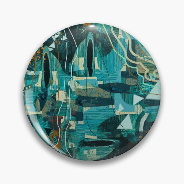Item preview, Futuristic Contemporer Abstract Digital Painting in Silver Grey designed and sold by MyArt23.
