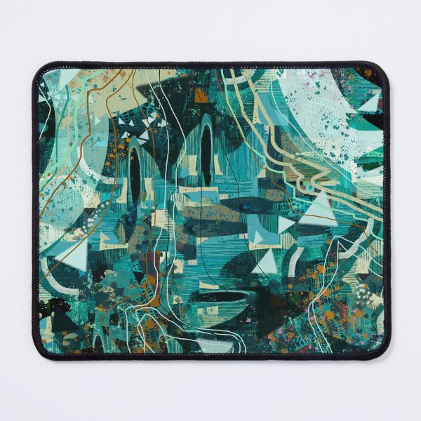Item preview, Futuristic Contemporer Abstract Digital Painting in Silver Grey designed and sold by MyArt23.