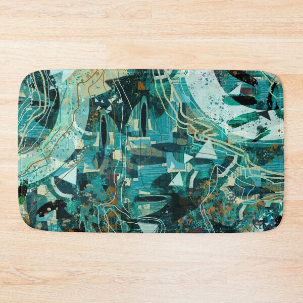 Item preview, Futuristic Contemporer Abstract Digital Painting in Silver Grey designed and sold by MyArt23.