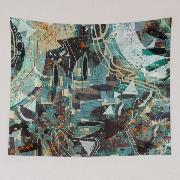 Item preview, Futuristic Contemporer Abstract Digital Painting designed and sold by MyArt23.
