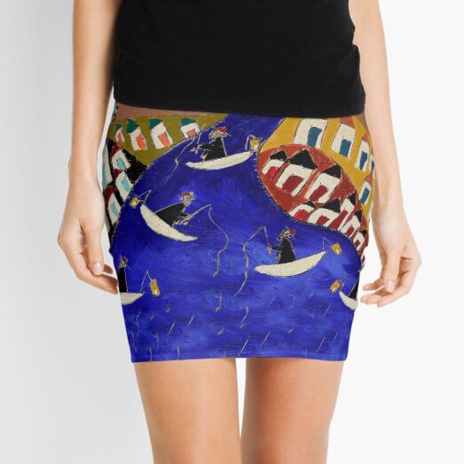 Fisherman's Village Mini Skirt