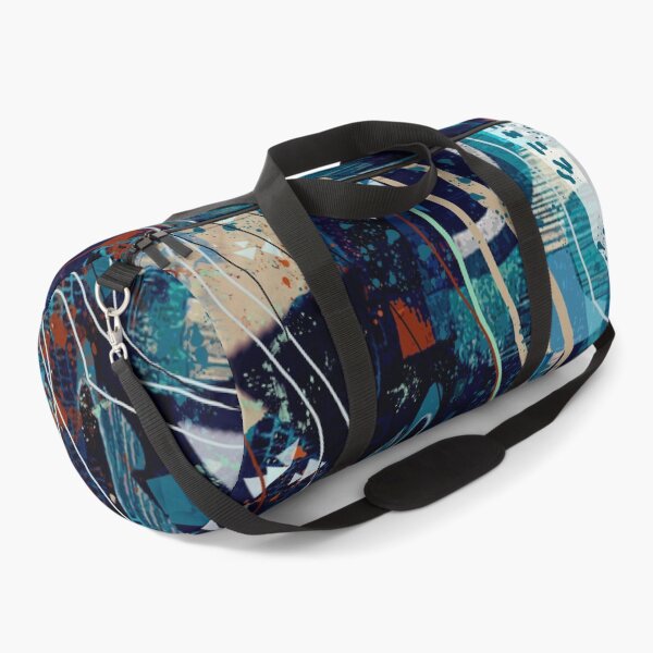 Item preview, Futuristic Contemporer Abstract Digital Painting in Silver Blue designed and sold by MyArt23.