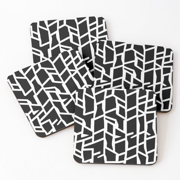 Item preview, Minimalistic White Lines on the Black Background  designed and sold by NECHSTORE.