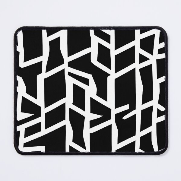 Item preview, Minimalistic White Lines on the Black Background designed and sold by NECHSTORE.