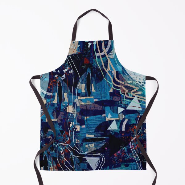 Item preview, Futuristic Contemporer Abstract Digital Painting in Blue designed and sold by MyArt23.