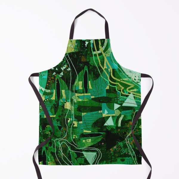 Item preview, Futuristic Contemporer Abstract Digital Painting in Green designed and sold by MyArt23.