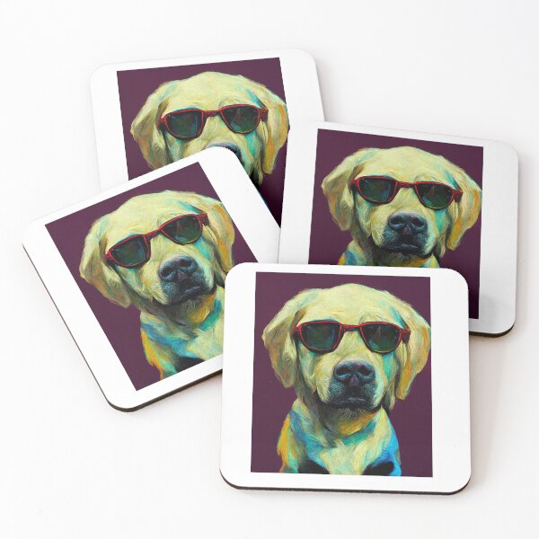 Artikelvorschau, Labrador mit Schattierungen entworfen und verkauft von FramedFunk.