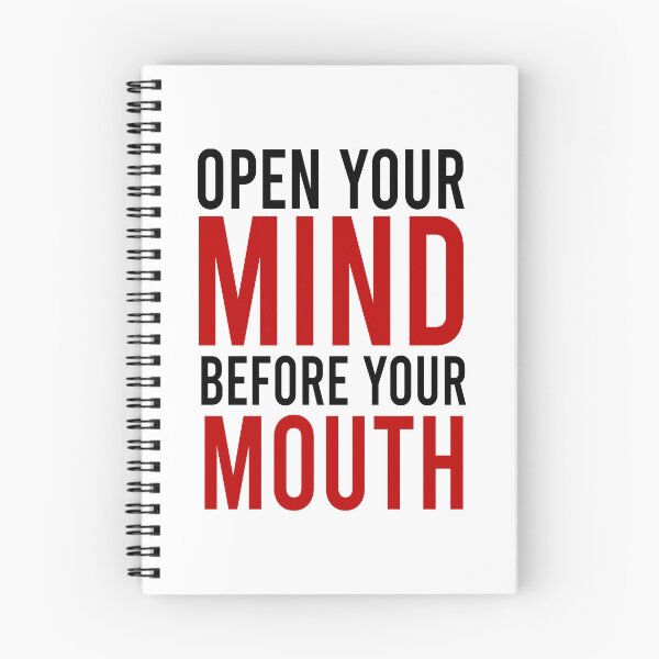 Item preview, Open your mind before your mouth designed and sold by Bigilyy.