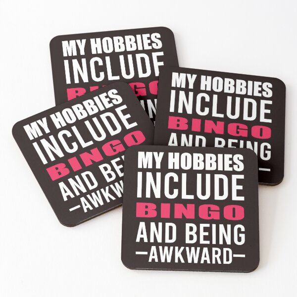 Item preview, My Hobbies Include Bingo, Funny Bingo, Bingo Player designed and sold by Aerial Addicts.