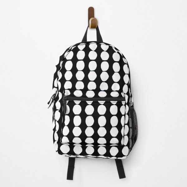 Item preview, Black Background with White Dots Design designed and sold by NECHSTORE.