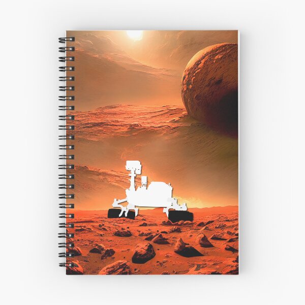 Artikelvorschau, Mars Rover - Neugier - Roter Planet entworfen und verkauft von Eye on the Blueline.