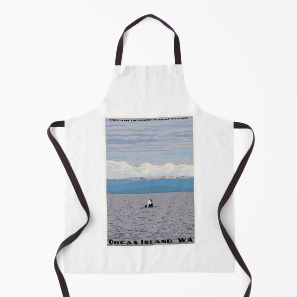 Item preview, Vintage Orcas Island WPA Postcard designed and sold by beckahbrooks.